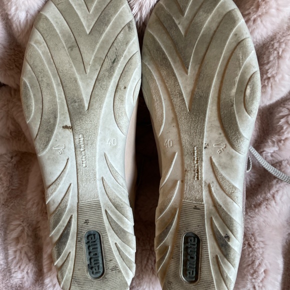 Blush pink remonte leather sneakers - Picture 5 of 5